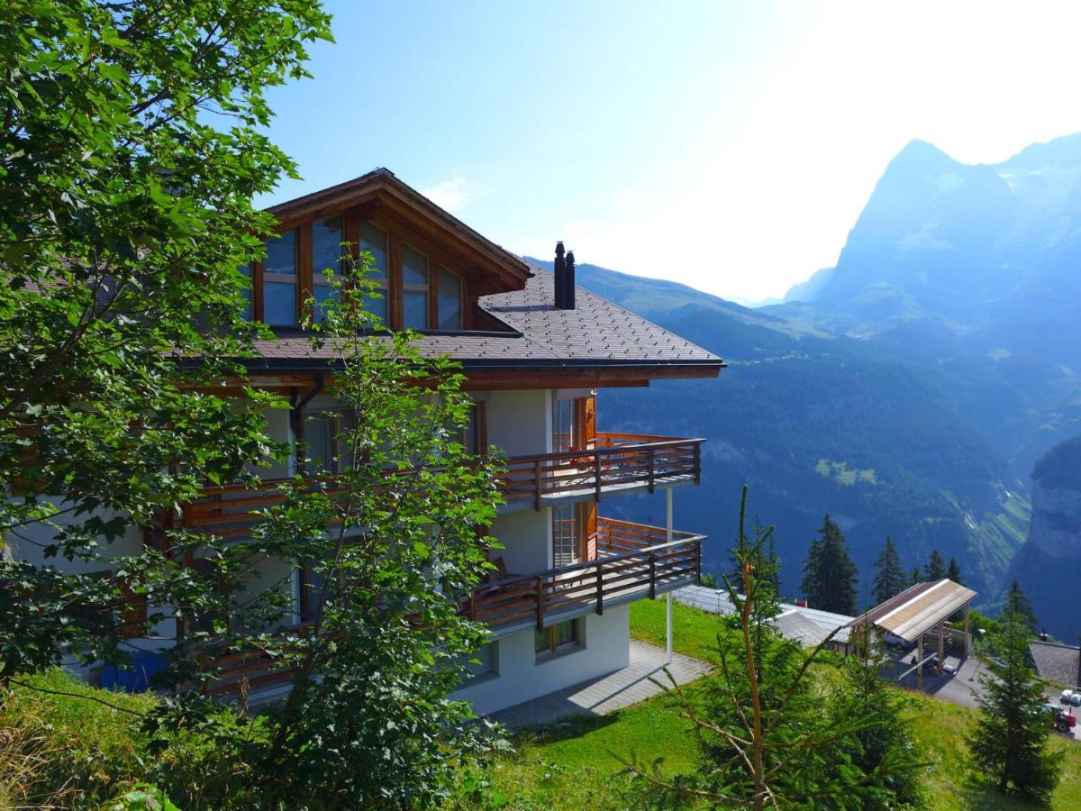 Apartment Gloria Sued By Interhome Mürren Esterno foto