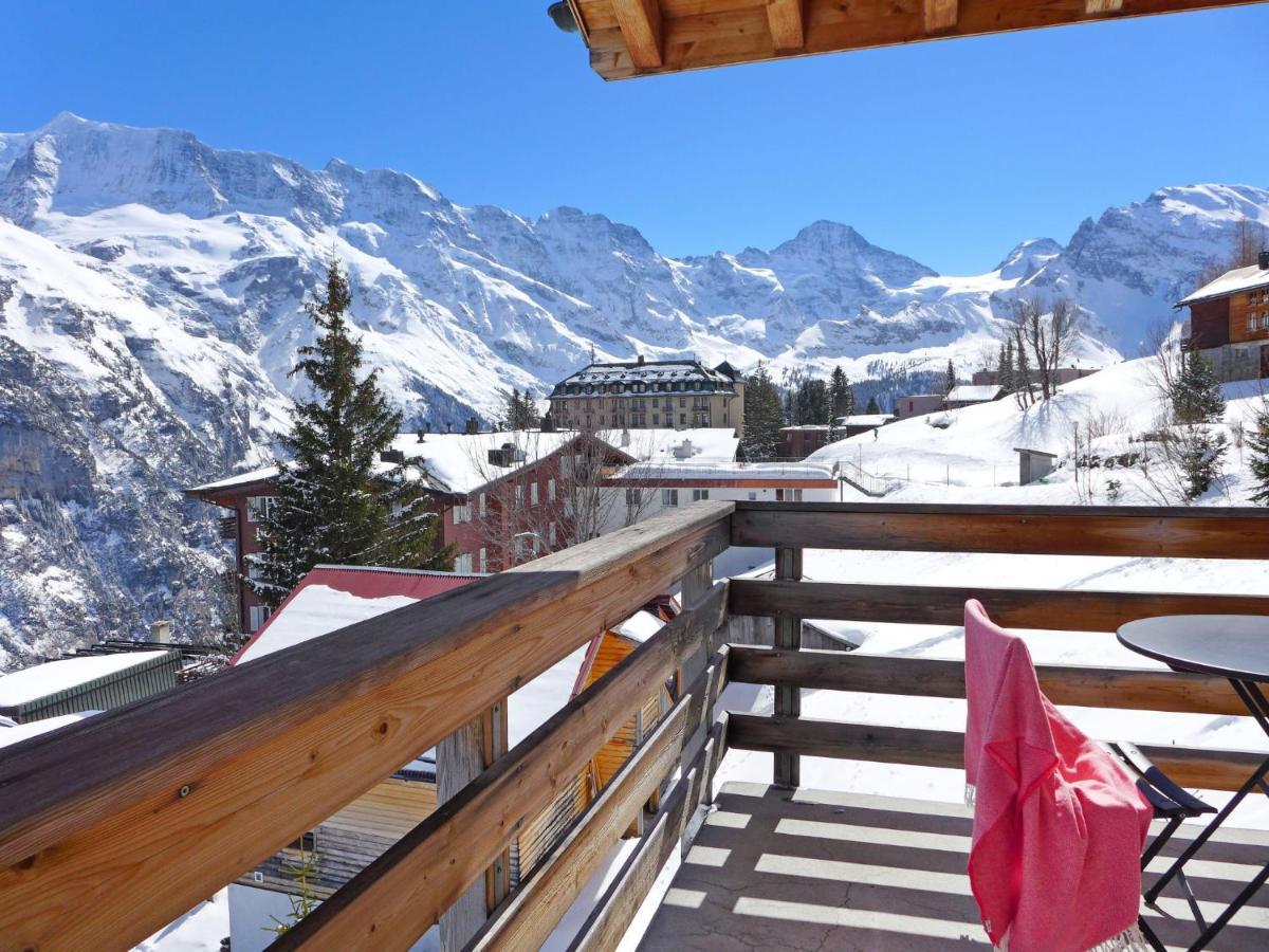Apartment Gloria Sued By Interhome Mürren Esterno foto