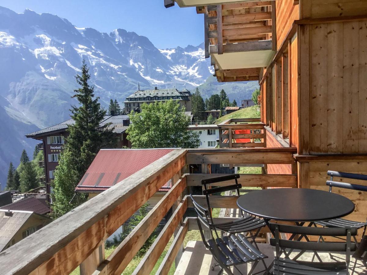 Apartment Gloria Sued By Interhome Mürren Esterno foto